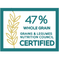 47 Percent Whole Grain Certified