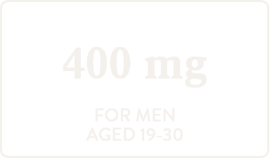 400mg For Men 19-30