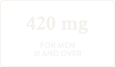 420mg For Men 31 Plus