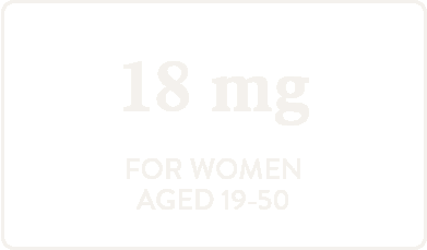 18mg For Women 19-50