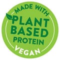Made with PLANT BASED Protein - VEGAN